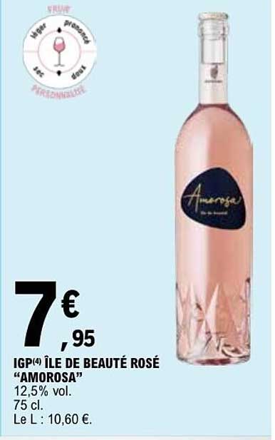 IGP ÎLE DE BEAUTÉ ROSÉ “AMOROSA”