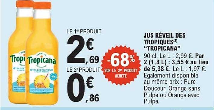 JUS RÉVEIL DES TROPiques(2) “TROPICANA”