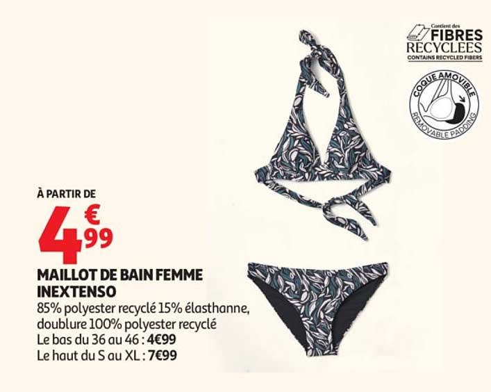 MAILLOT DE BAIN FEMME INEXTENSO
