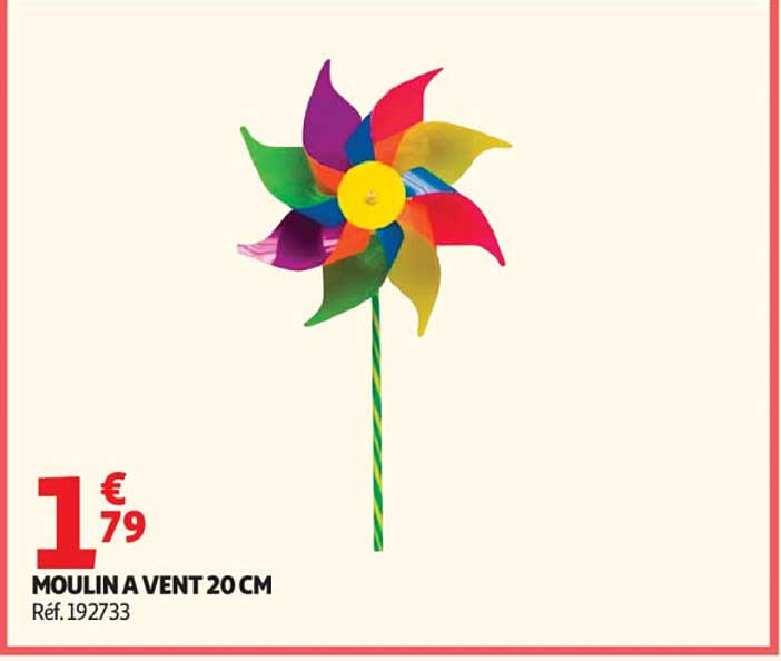 MOULIN A VENT 20 CM