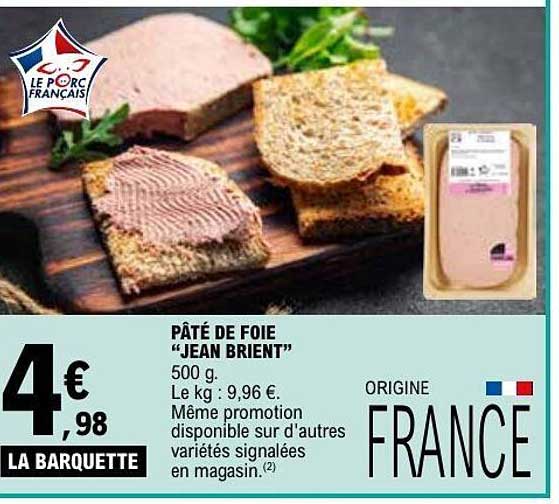 PÂTÉ DE FOIE “JEAN BRIENT”