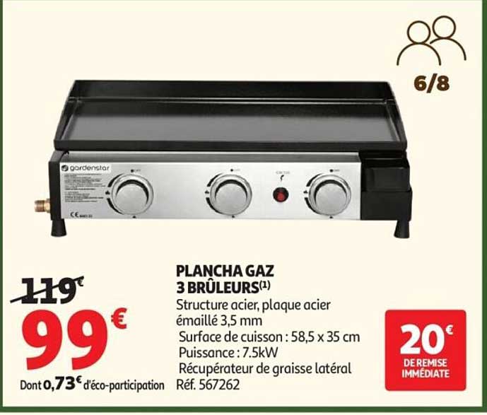 PLANCHA GAZ 3 BRÛLEURS(1)