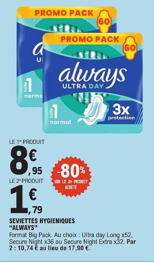 PROMO PACK always ULTRA DAY 3x protection