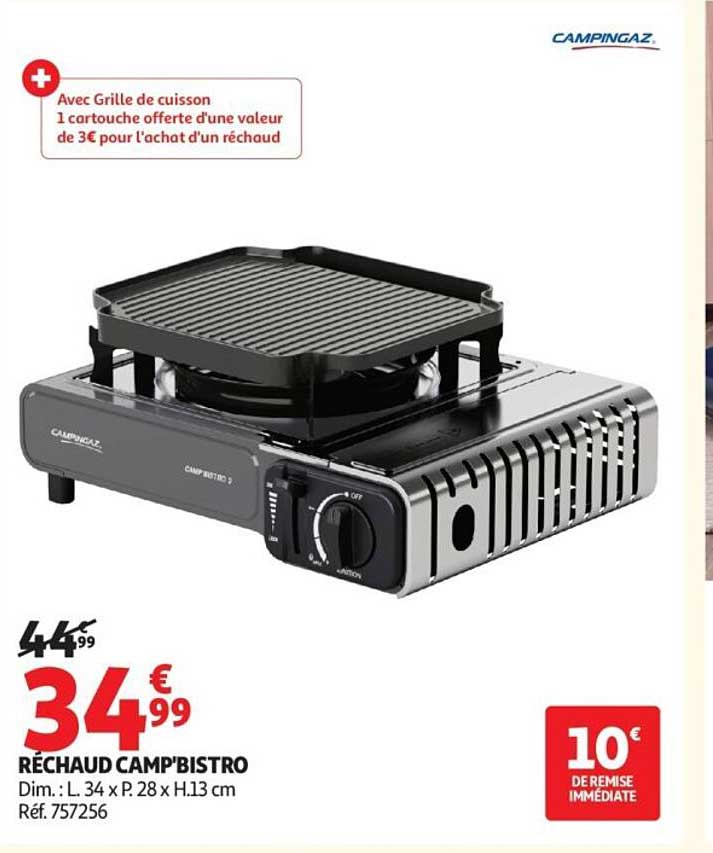 RÉCHAUD CAMP'BISTRO
