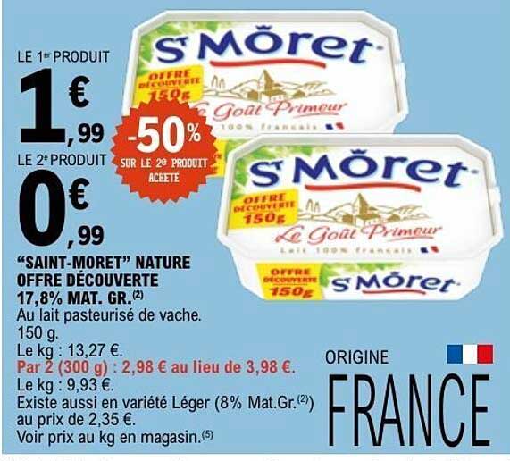 “SAINT-MORET” NATURE OFFRE DÉCOUVERTE 17,8% MAT. GR.