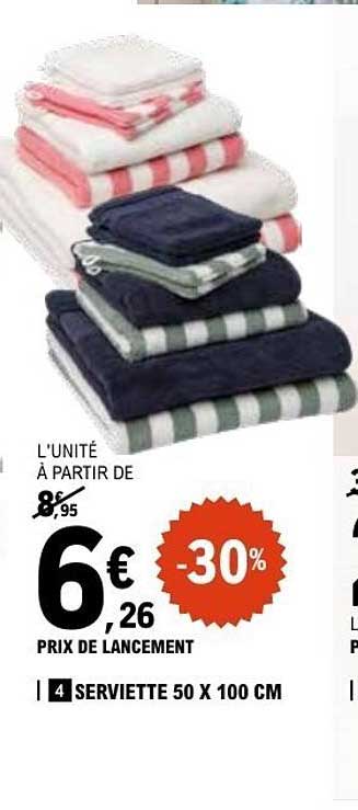 SERVIETTE 50 X 100 CM
