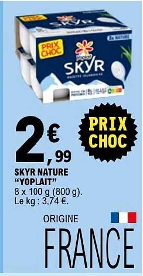 SKYR NATURE «YOPLAIT»