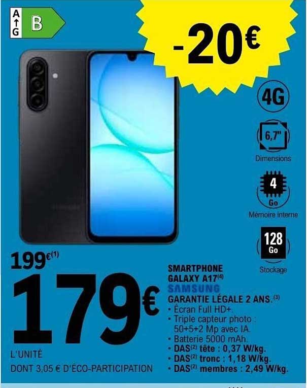 SMARTPHONE GALAXY A17 SAMSUNG