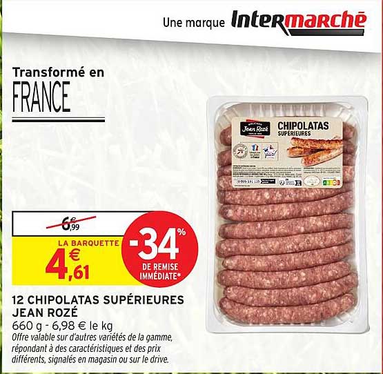 12 CHIPOLATAS SUPÉRIEURES JEAN ROZÉ