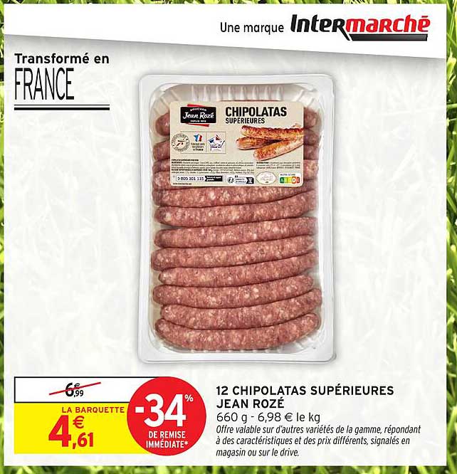 12 CHIPOLATAS SUPÉRIEURES JEAN ROZÉ