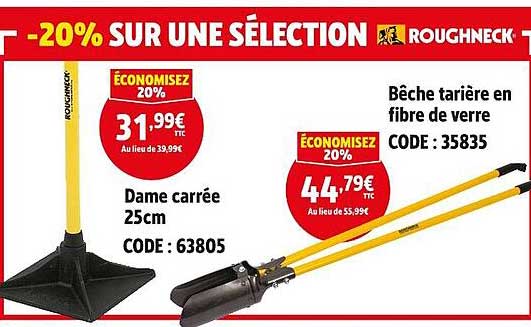 -20% SUR UNE SÉLECTION ROUGHNECK