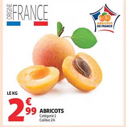 Abricots - Origine France