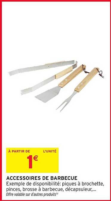 ACCESSOIRES DE BARBECUE