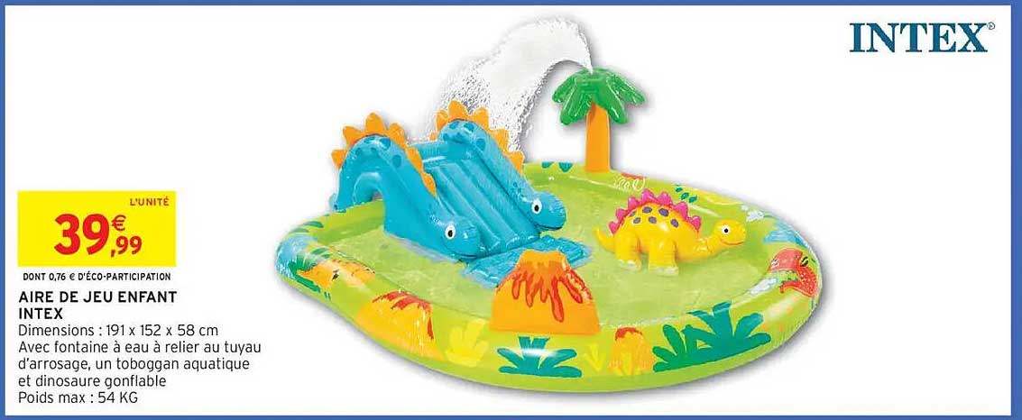 AIRE DE JEU ENFANT INTEX
