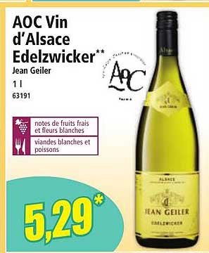 AOC Vin d'Alsace Edelzwicker**