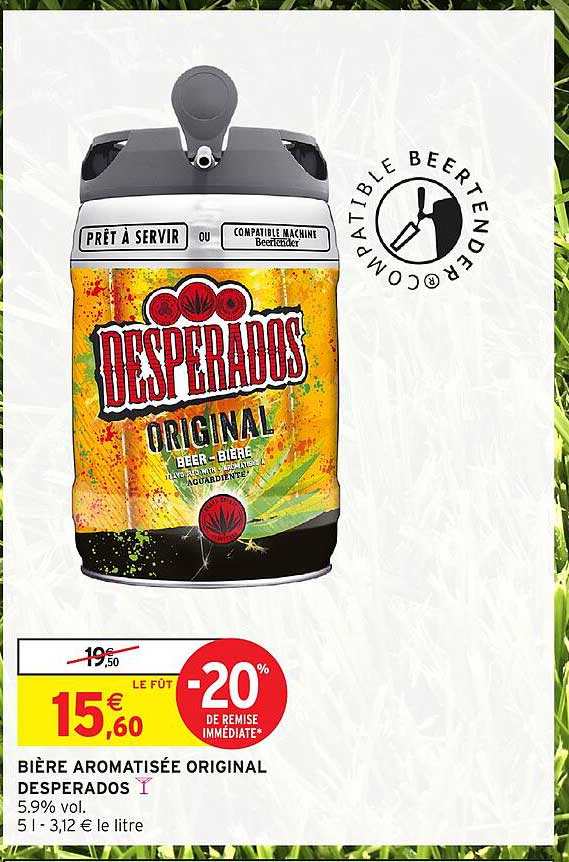 BIÈRE AROMATISÉE ORIGINAL DESPERADOS