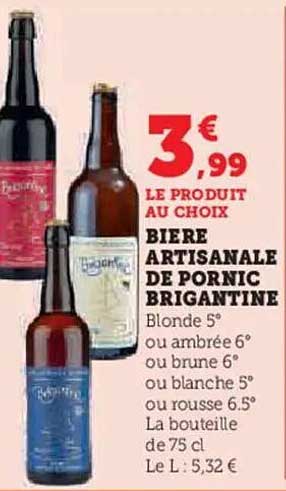 BIERE ARTISANALE DE PORNIC BRIGANTINE