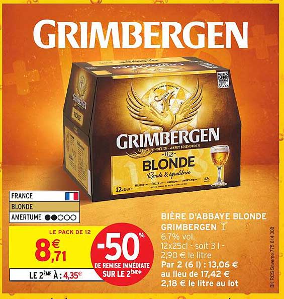 BIERRE D'ABBAIE BLONDE GRIMBERGEN
