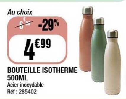 BOUTEILLE ISOTHERME 500ML