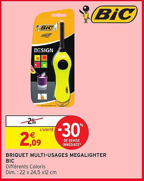 BRIQUET MULTI-USAGES MEGALIGHTER