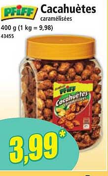 Cacahuètes caramélisées