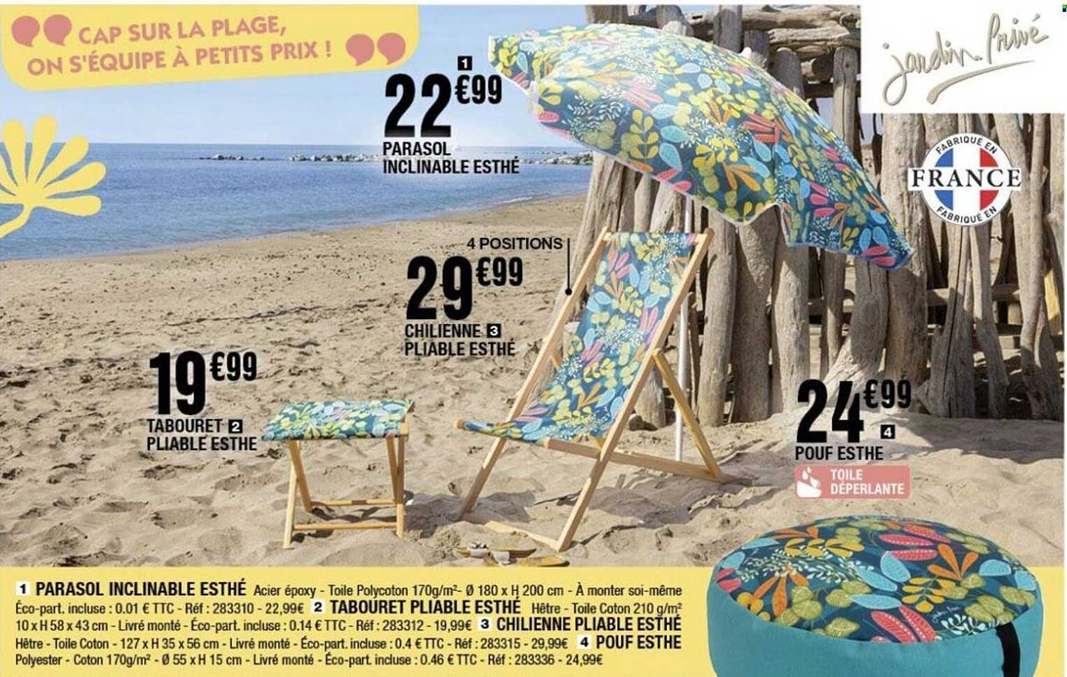 CAP SUR LA PLAGE, ON S'ÉQUIPE À PETITS PRIX !