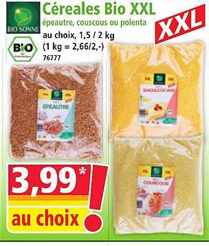 Céréales Bio XXL