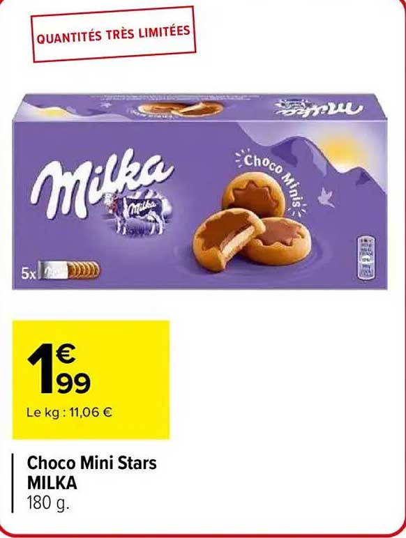 Choco Mini Stars MILKA