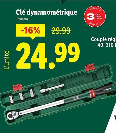 Clé dynamométrique