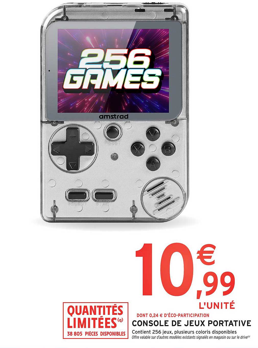 CONSOLE DE JEUX PORTATIVE