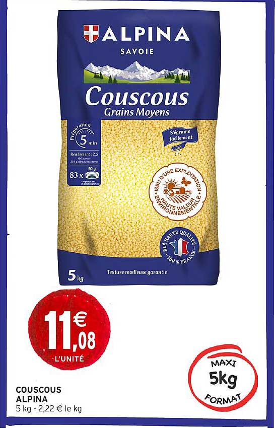 COUSCOUS ALPINA