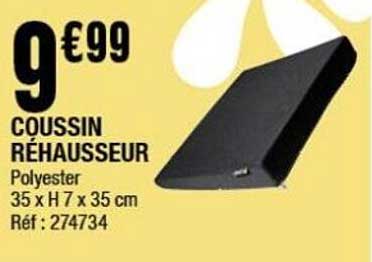 COUSSIN RÉHAUSSEUR