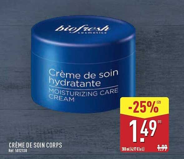 CRÈME DE SOIN CORPS