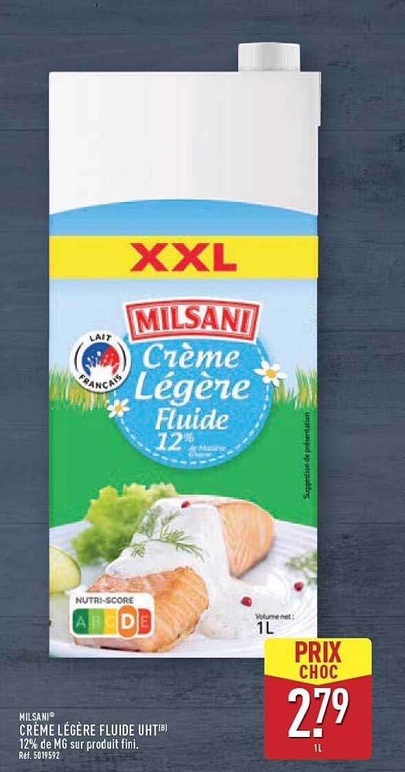 CRÈME LÉGÈRE FLUIDE UHT 12%