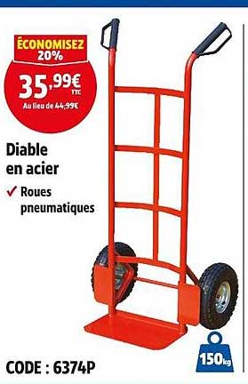 Diable en acier