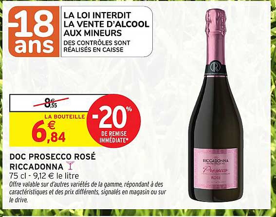 DOC PROSECCO ROSÉ RICCARDONNA