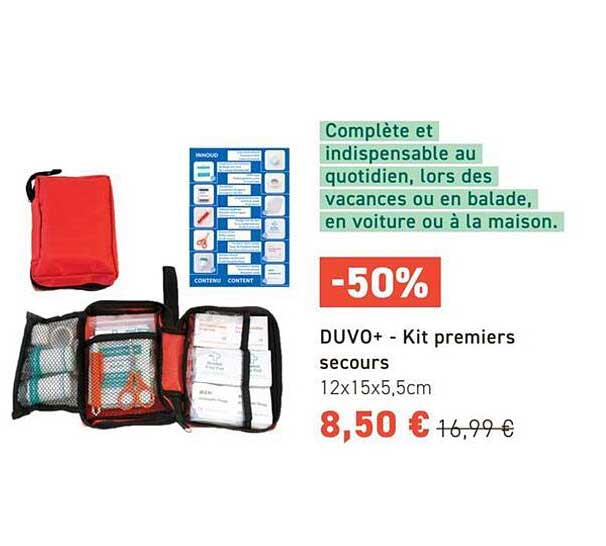DUVO+ - Kit premiers secours