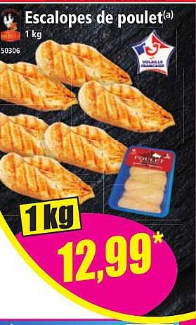 Escalopes de poulet