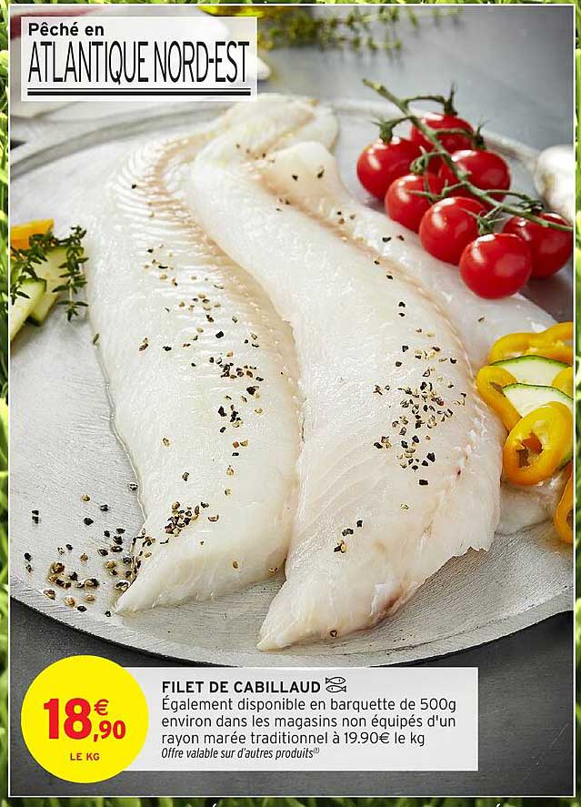 FILET DE CABILLAUD