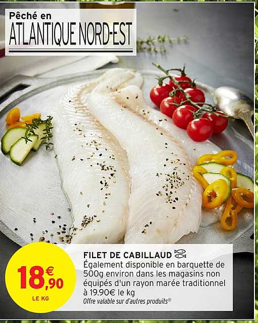 FILET DE CABILLAUD