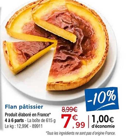 Flan pâtissier