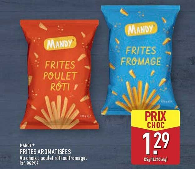 FRITES AROMATISÉES