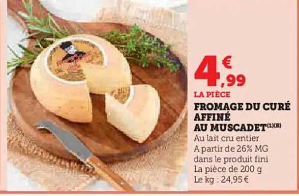 FROMAGE DU CURÉ AFFINÉ AU MUSCADET