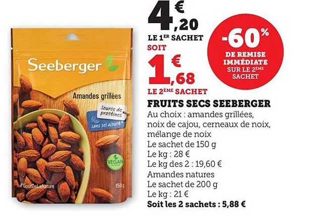 FRUITS SECS SEEGER
