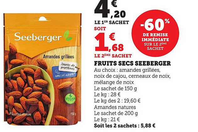 FRUITS SECS SEEGER