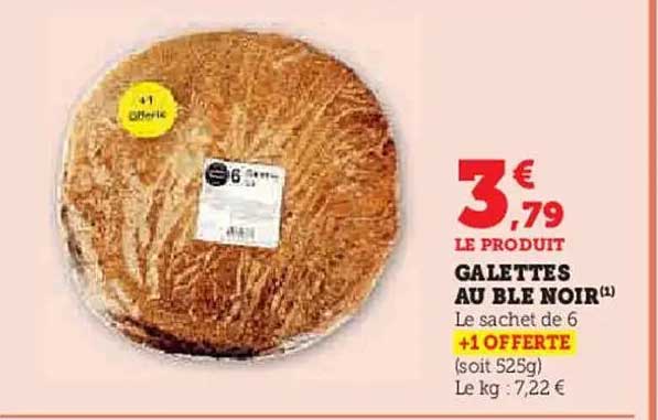 GALETTES AU BLE NOIR
