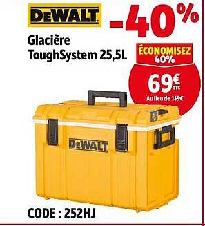 Glacière ToughSystem 25,5L