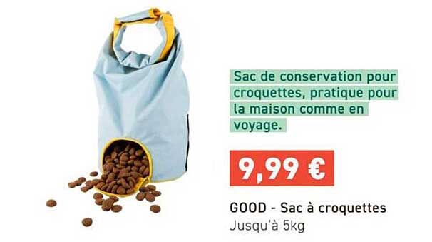 GOOD - Sac à croquettes