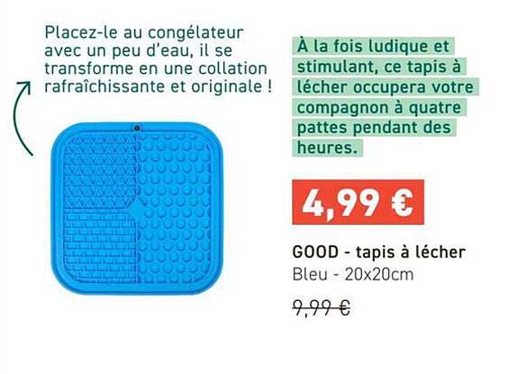 GOOD - tapis à lécher