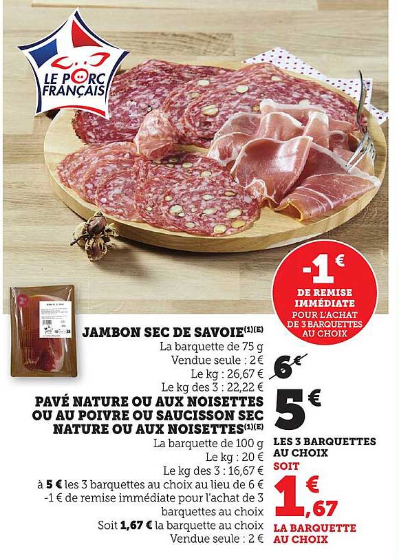 JAMBON SEC DE SAVOIE